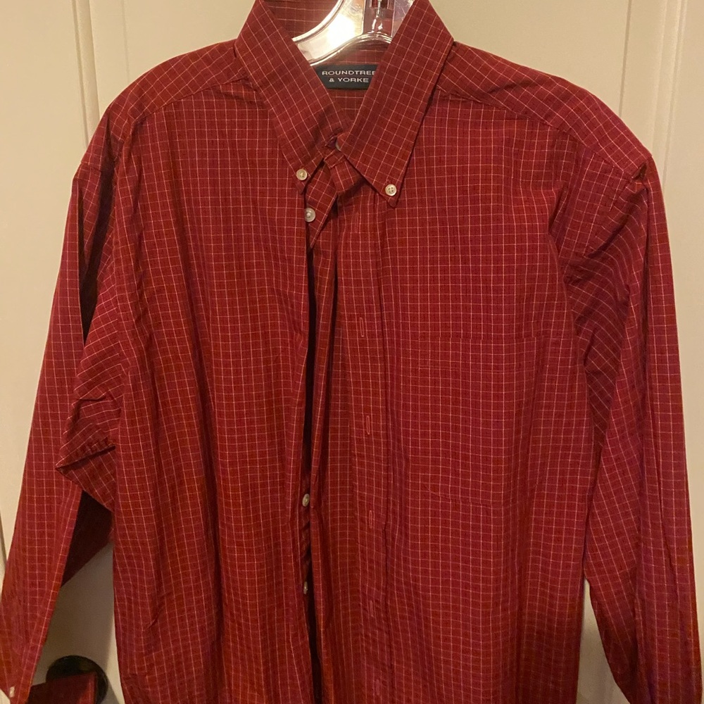 Red men shirt